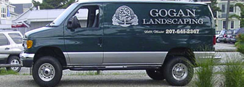 Gogan Landscaping van